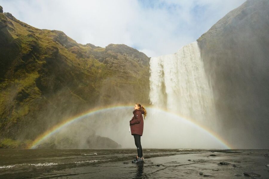 From Reykjavík: Waterfalls, Black Beach & Glacier Day Trip - Seljalandsfoss, the waterfall you can approach from behind