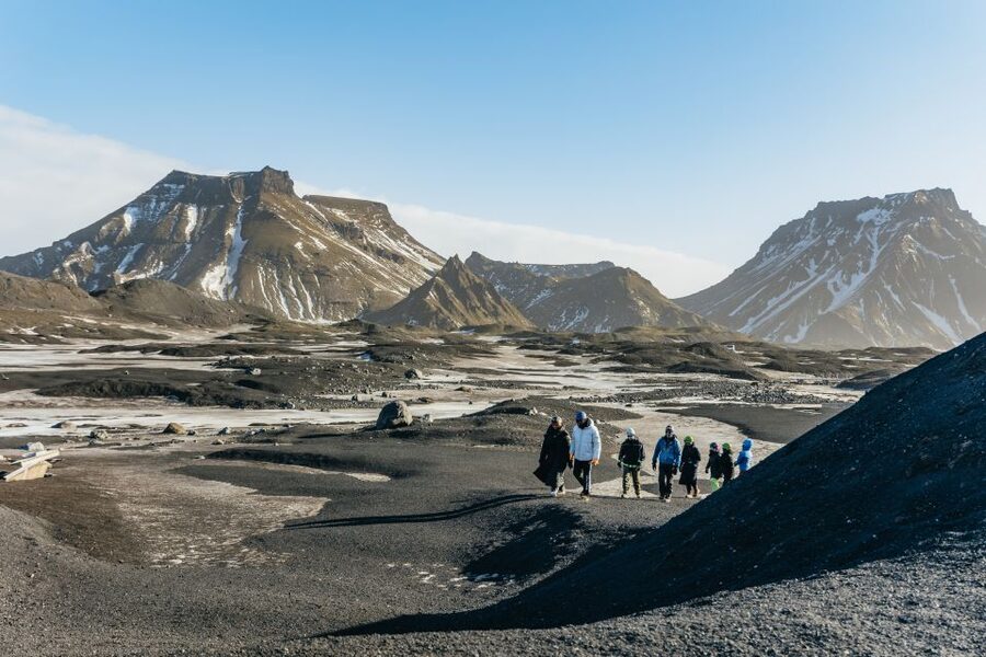 From Vik: Katla Ice Cave and Super Jeep Tour - The glacier walk to the cave