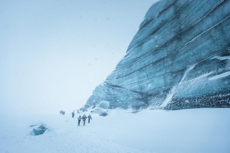 From Vik: Myrdalsjokull glacier and Katla Ice Cave Tour - Inside the Kötlujökull Ice Cave