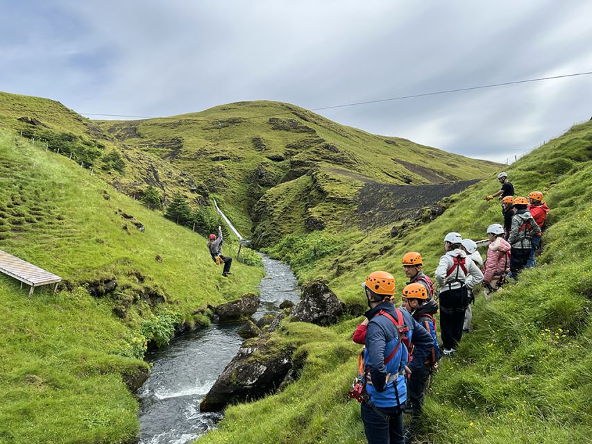 From Vík: Zipline and Hiking Adventure Tour - Grafargil and the Leap of Faith