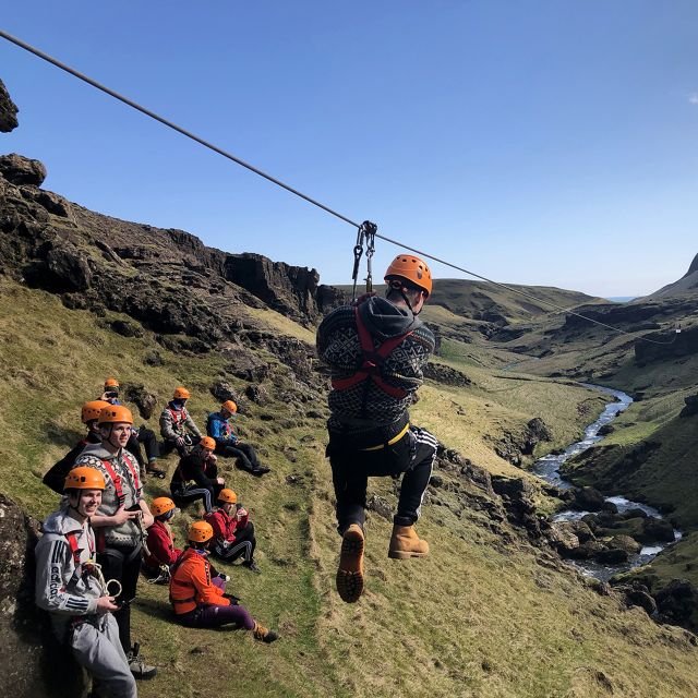 From Vík: Zipline and Hiking Adventure Tour - What the $100 price really covers