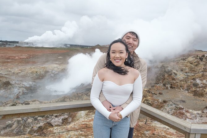 Full-Day Private Tour with Photography Secret Spots of Iceland - Brimketill and a pool shaped by the sea