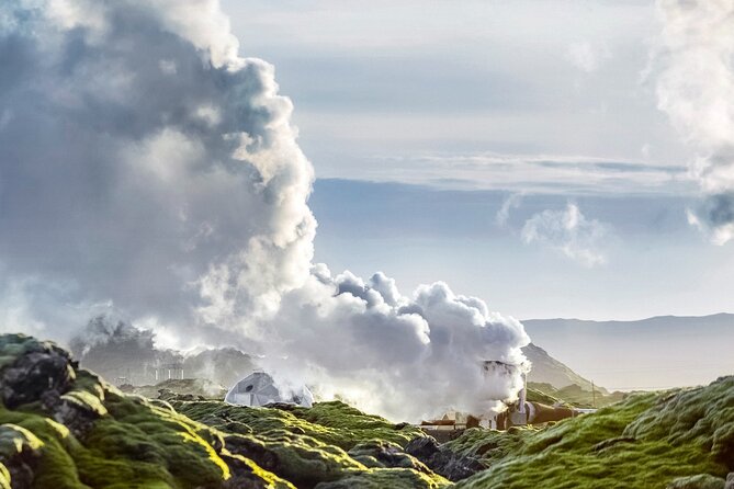 Geothermal Energy Exhibition Entry Ticket - The cold water, hot water, and steam display