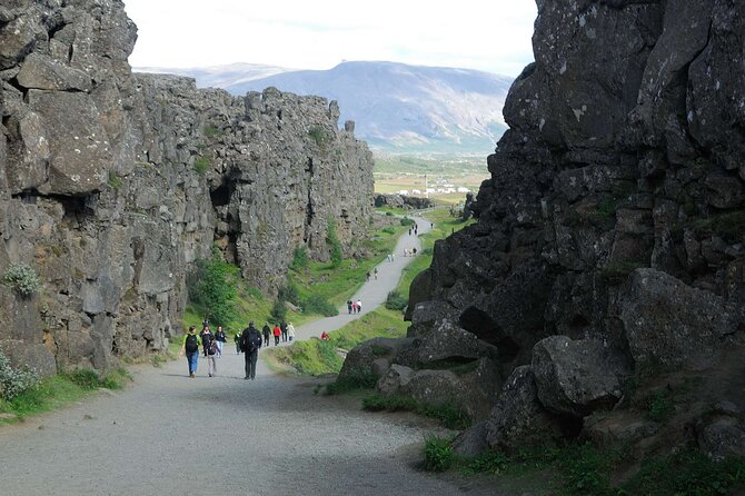 German-speaking Private Golden Circle Tour - Brúarfoss, the smaller waterfall with blue water