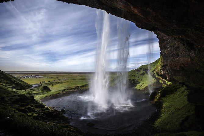 Glacier Hike and South Coast Small-Group Tour from Reykjavik - Seljalandsfoss: the waterfall with a rear view