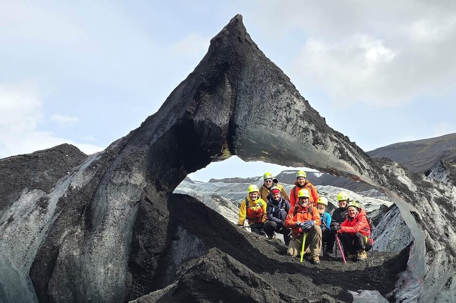 Glacier Hike, South Coast Iceland, Black Beach & Sky Lagoon - A glacier day with a warm finish