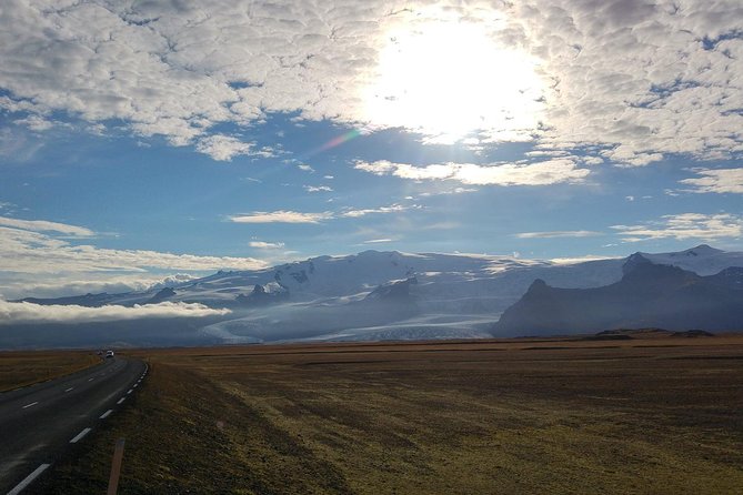 Glacier Lagoon, Diamond Beach, Black Sand Beaches and Waterfalls - Skógafoss: 60 meters of water and spray