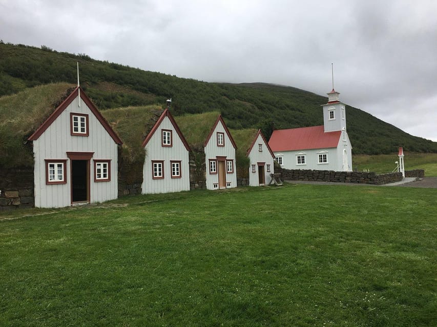 Godafoss Waterfall & Turf House Tour from Akureyri Port - Laufás Museum and its turf-roofed homes