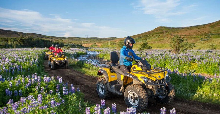 Golden Circle and ATV: Full-Day Combo Tour from Reykjavík - Morning pickup and the short ride to the quad base
