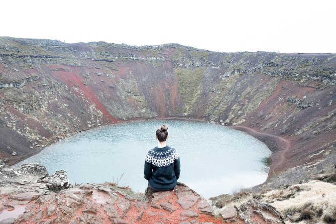 Golden Circle and Kerid Minibus Tour with Blue Lagoon Transfers - Kerid Crater adds a volcanic change of pace