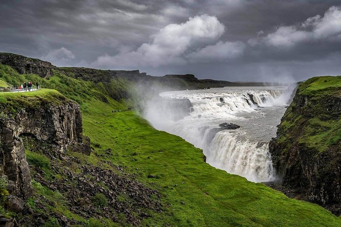 Golden Circle and Sky Lagoon Geothermal Spa Tour from Reykjavik - Gullfoss: a waterfall built for drama