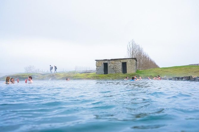 Golden Circle & Secret Lagoon Small-Group Day Tour from Reykjavik - Kerið Crater adds a bright splash of color
