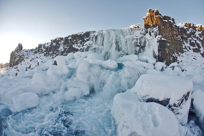 Golden Circle with extra G - Oxararfoss: a calmer finish at the continental rift