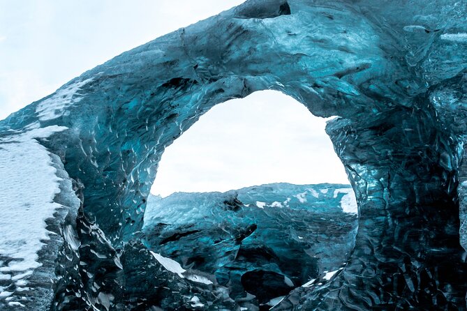 Guided Glacier Walk - On the glacier: ice, cracks, caves, and mountain views