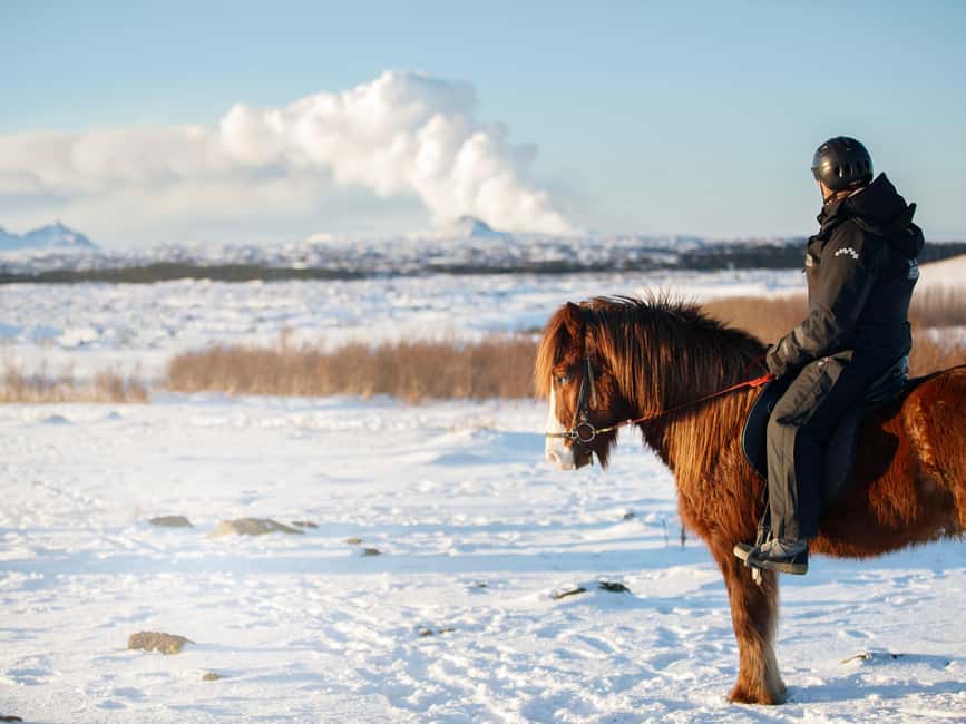 Hafnarfjörður: Horseback Riding Tour in Reykjavik Area - Through lava fields toward the Bláfjöll mountains