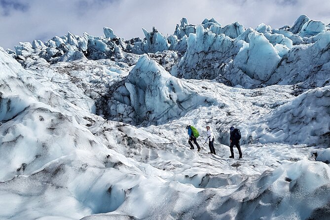 Half-Day Vatnajokull Glacier Small Group Tour from Skaftafell - Following the crevasses toward the icefall