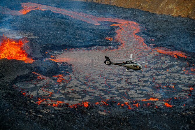 Helicopter Tour Over Iceland’s Reykjanes Volcano Eruption Site - Timing, weather, and changing volcanic conditions
