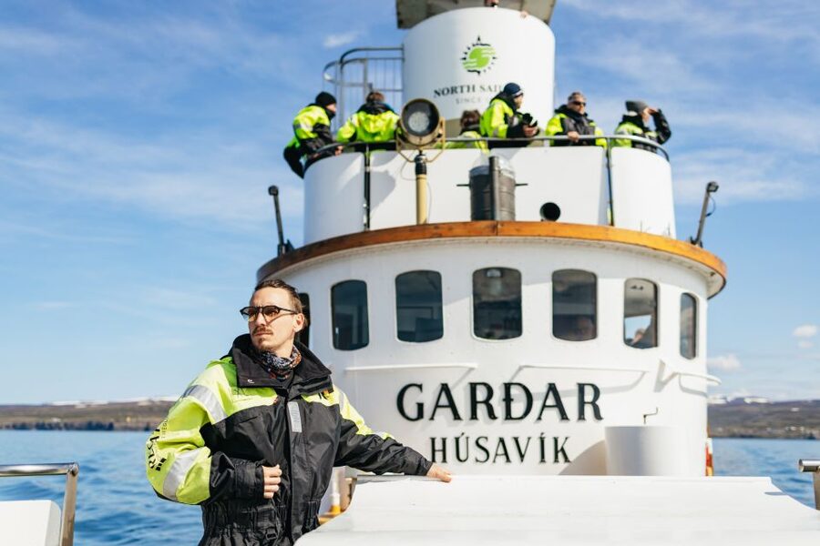 Húsavík: Whale Watching Tour with Guide - Searching Skjálfandi Bay for whales
