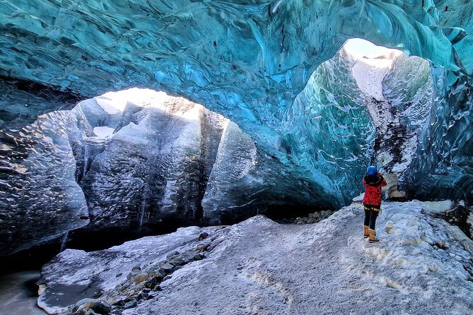 Ice Cave and Glacier Walk into Blue Glacier Canyon - Crossing Vatnajökull in crampons