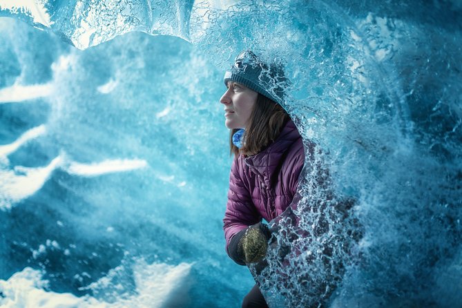 Ice Cave Captured - Professional Photos Included - Blue ice begins at Jökulsárlón