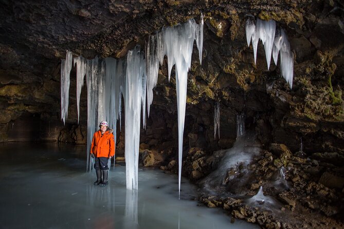 Ice Cave Lofthellir exploration - A permafrost Cave inside a magma tunnel. - Guides, safety, and the value of a small group