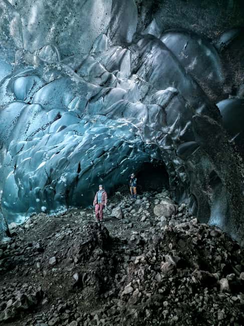 Ice Cave Tour: Venture into the Largest Glacier in Europe - Getting ready with helmets and crampons