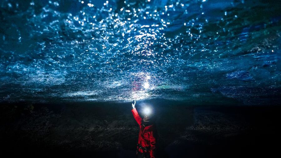 Iceland: Ice Cave Captured with Professional Photos - Reaching the glacier by Super Jeep