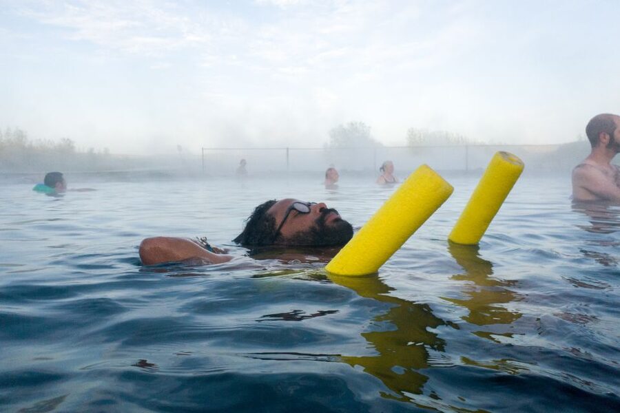 Iceland Secret Lagoon Admission Ticket - Cold water, drinks, and the simple facilities