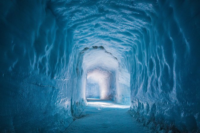 Into the Glacier: Langjökull Ice Cave Day Tour from Reykjavík - Riding the special vehicle onto Langjökull