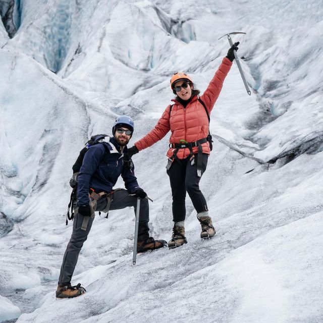 Jökulsárlón: Glacier Hike, Ice Cave, and Photoshoot Package - The Alien-Like Walk Across the Glacial Tundra