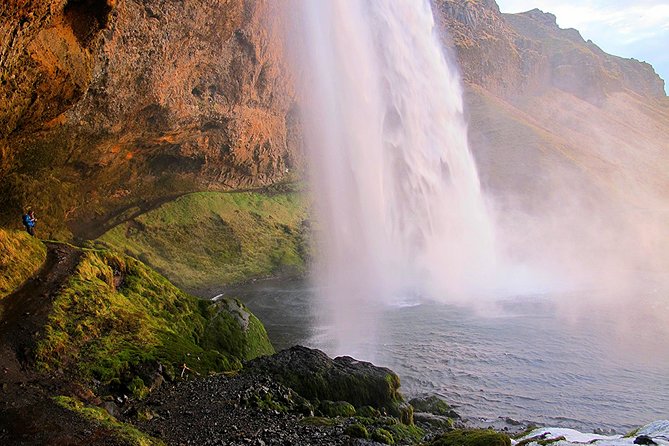 Jökulsárlón Glacier Lagoon and the South Coast Private Tour from Reykjavik - Skógafoss closes the loop with a powerful waterfall