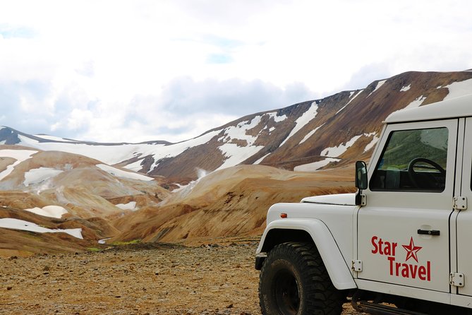 Kerlingarfjöll Highlands Day Tour in a 4X4 from Akureyri - Hveravellir: steam, lava, and a warm pool