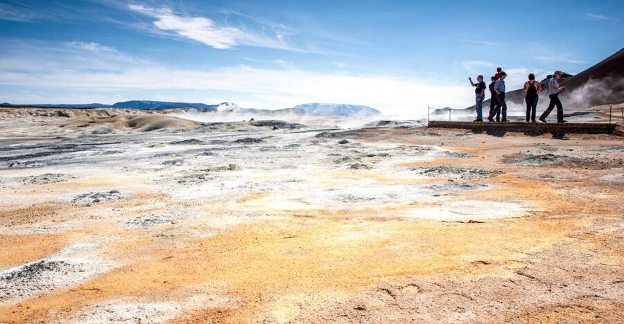 Lake Mývatn Classic Tour from Akureyri - Skútustaðir shows how lava and water made craters