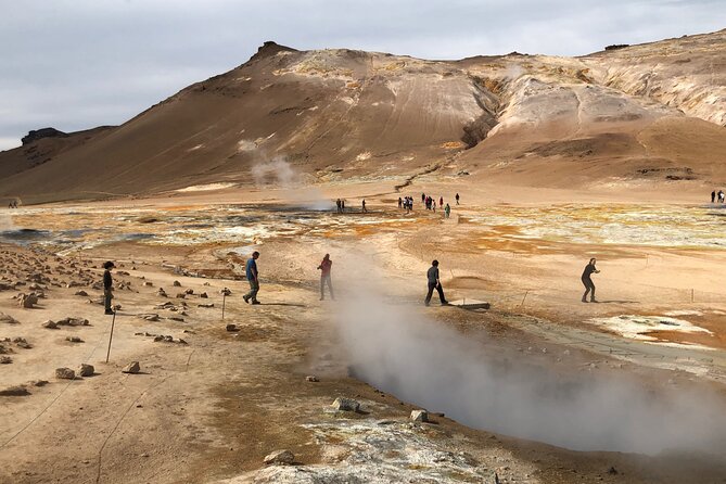Lake Myvatn Day Tour and Godafoss Waterfall for Cruise Ships from Akureyri Port - Hverir and the smell of Iceland’s volcanic earth