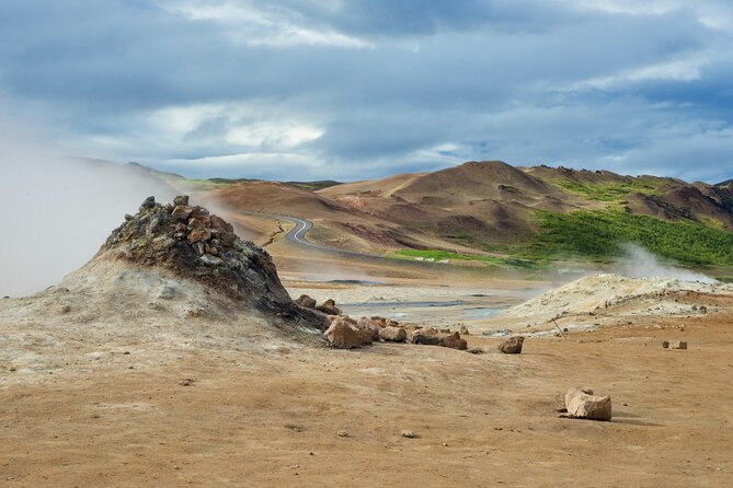 Lake Myvatn, Hot-Springs & Godafoss Waterfall Tour from Akureyri - Bus comfort, meeting point, and cruise timing