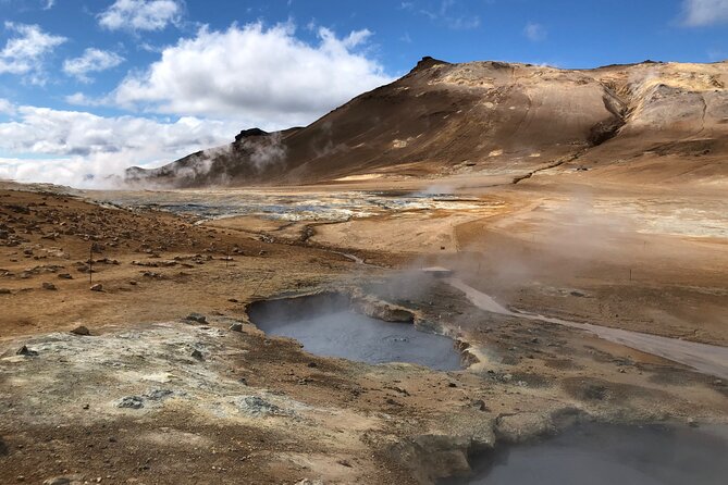 Lake Myvatn Private Day Tour Mývatn, Godafoss Waterfall for Cruise Ships - Hverir: Bubbling Mud and Sulfurous Air