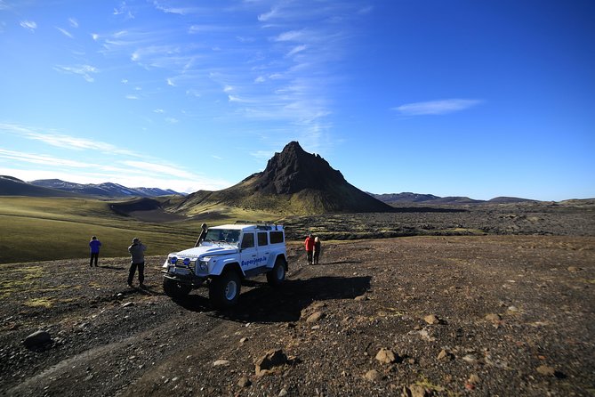 Landmannalaugar and Hekla Volcano Day Trip by Superjeep from Reykjavik - Ljótipollur and Frostastaðavatn bring color to the route