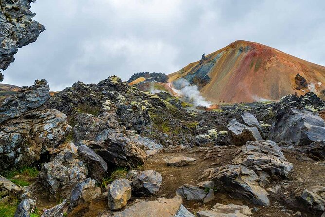 Landmannalaugar Hiking, Haifoss Waterfall and Hot Springs Tour - What the 13-hour day feels like