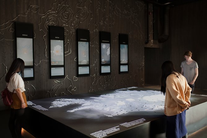 Lava Centre Interactive Volcano Exhibition - The rooftop deck puts the volcanoes in context