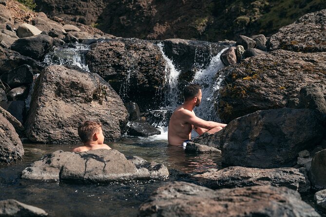 Lava Waterfalls, Sagas & Unique Canyon Baths - Small Group Tour - Icelandic horses and hot spring bread at Sturlureykir