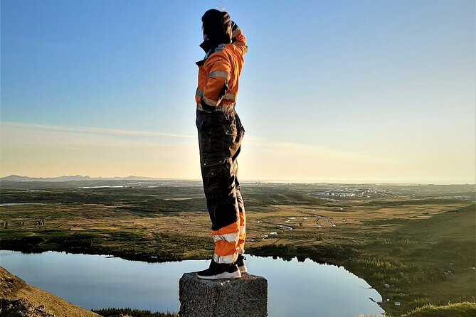 Midnight Sun Adventure on ATV - The mountain viewpoint and the midnight sun