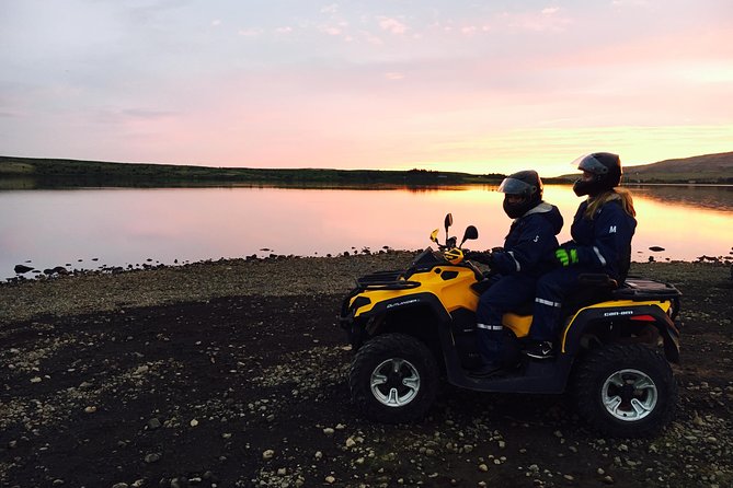 Midnight Sun ATV Adventure from Reykjavik - Hafrafell and the Midnight Sun Horizon