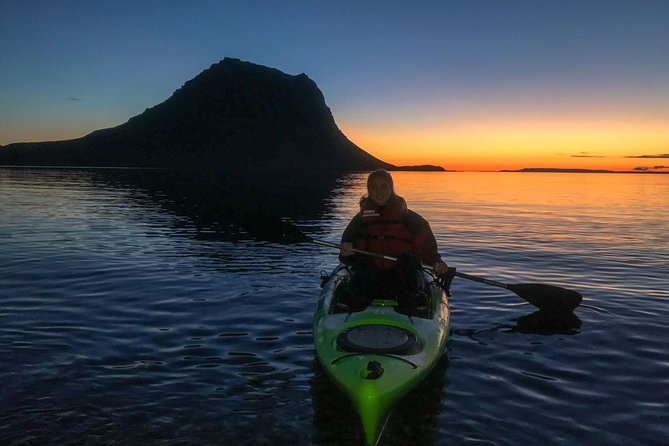 Midnight Sun Kayaking Adventure by Mt. Kirkjufell - Why Kirkjufell looks better from a kayak