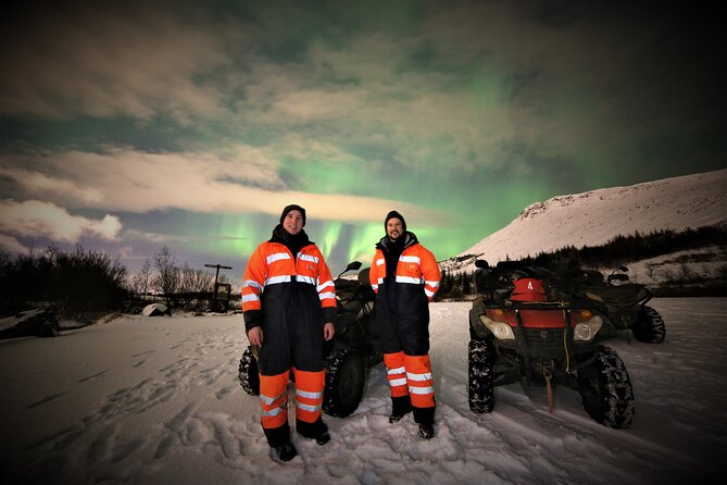 Northern Lights ATV Quad Adventure from Reykjavik - Riding the dark trails toward Hafravatn