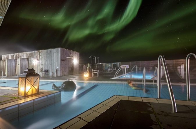 Northern Lights & Geothermal Baths Adventure - Two hours at Laugarvatn Fontana