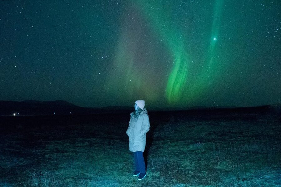 Northern Lights in Mini Bus, Photos, Hot Cocoa and Pastries - What the $124 price gets you