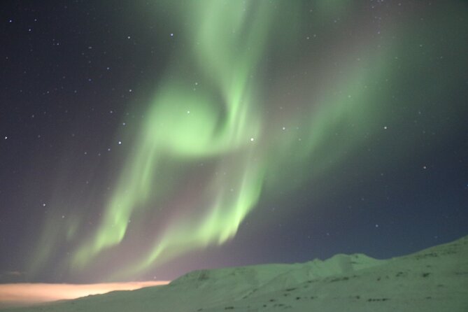 Photography tour - Northern light Hunting from Akureyri - Leaving Akureyri after dark