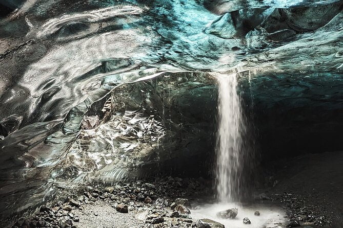 Premium Ice Cave Tour Vatnajokull Iceland - Blue and green ice, volcanic ground, and changing conditions