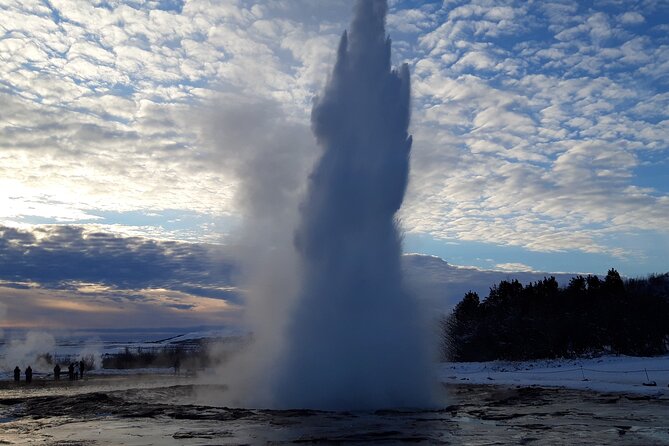 Private Golden Circle Tour with Airport Pick up - Geysir and the burst of Strokkur