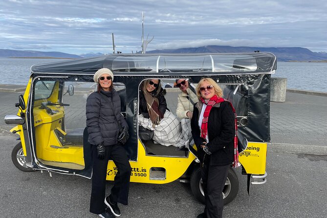 Private Reykjavík Tuk Tuk – City Highlights Tour - A fast first look at Reykjavík by tuk tuk